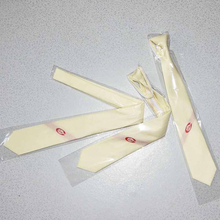 Table Tennis referees tie beige tie zipper hand players special short models for referees