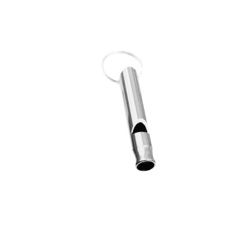 Aluminum alloy small whistle silver color