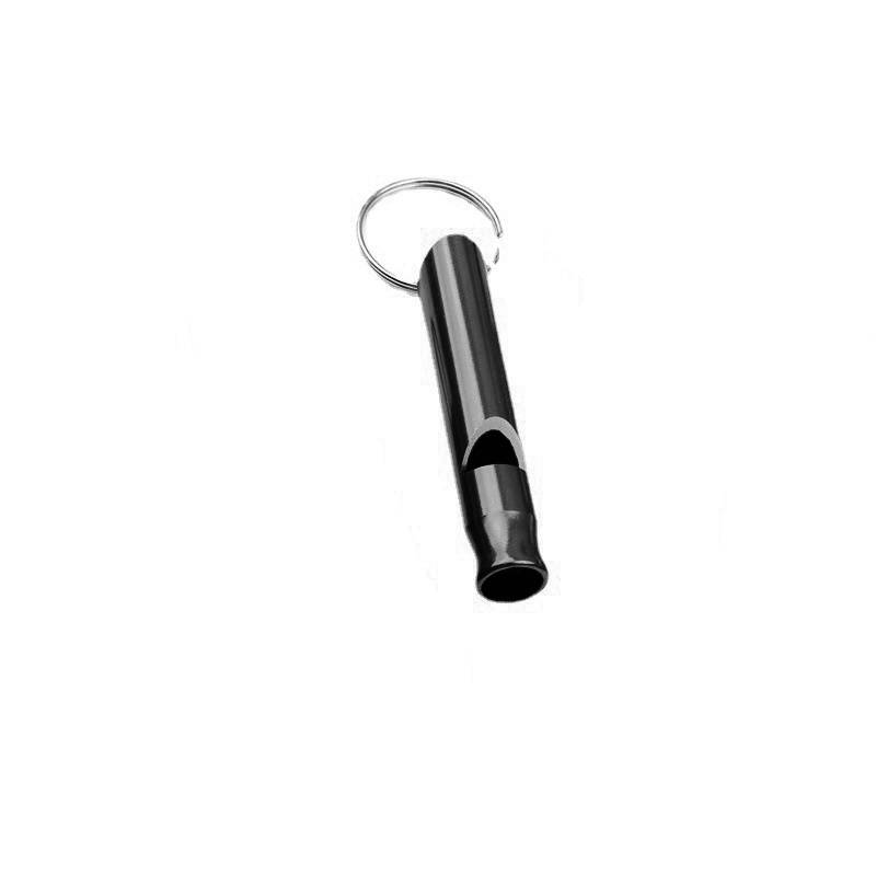 Aluminum alloy small whistle black