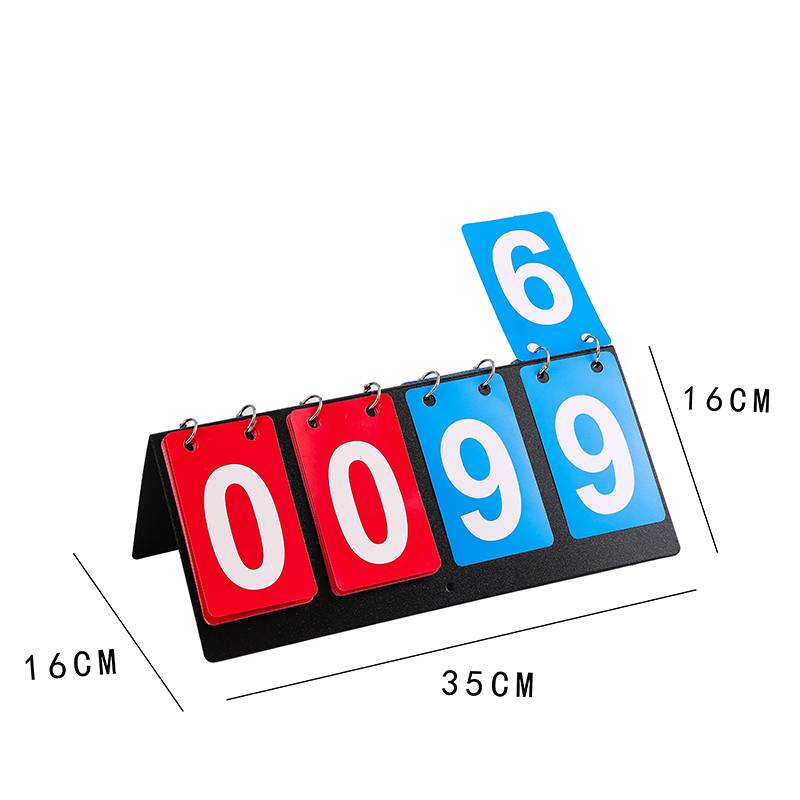 4 -digit red and blue notes (PP board display double -sided)
