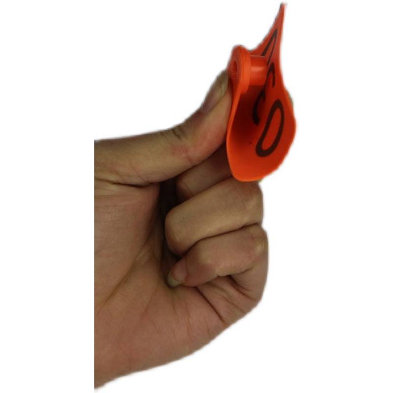 Pig ear signs for breeding farms with sow ear bodies and ear tie sheep ears labeled label animal husbandry beasts