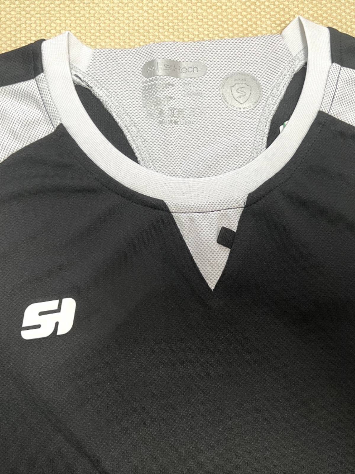 Sanheng sponsoring basketball referee takes the provincial league referee to take the black referee to take the shirt short -sleeved print printing number