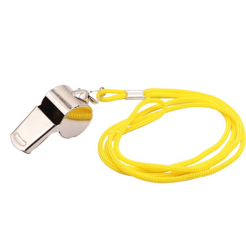 Judge whistles, metal whistles, stainless iron whistles, sports whistles, sports supplies, hanging