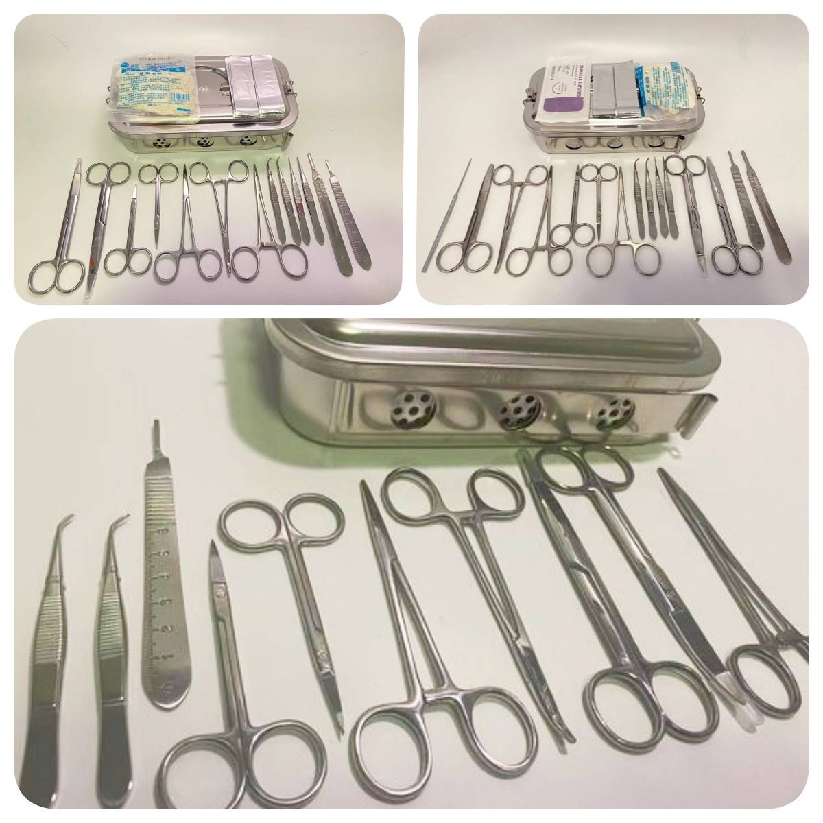 Mouse anatomy equipment set Rat and mouse surgery equipment package small animal experimental equipment equipment and toolkit
