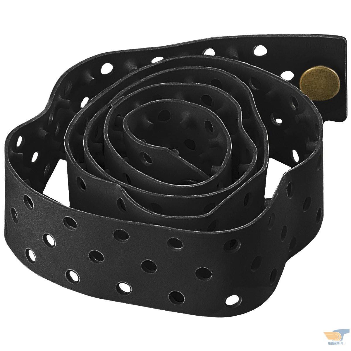 Import black (rubber) double buckle
