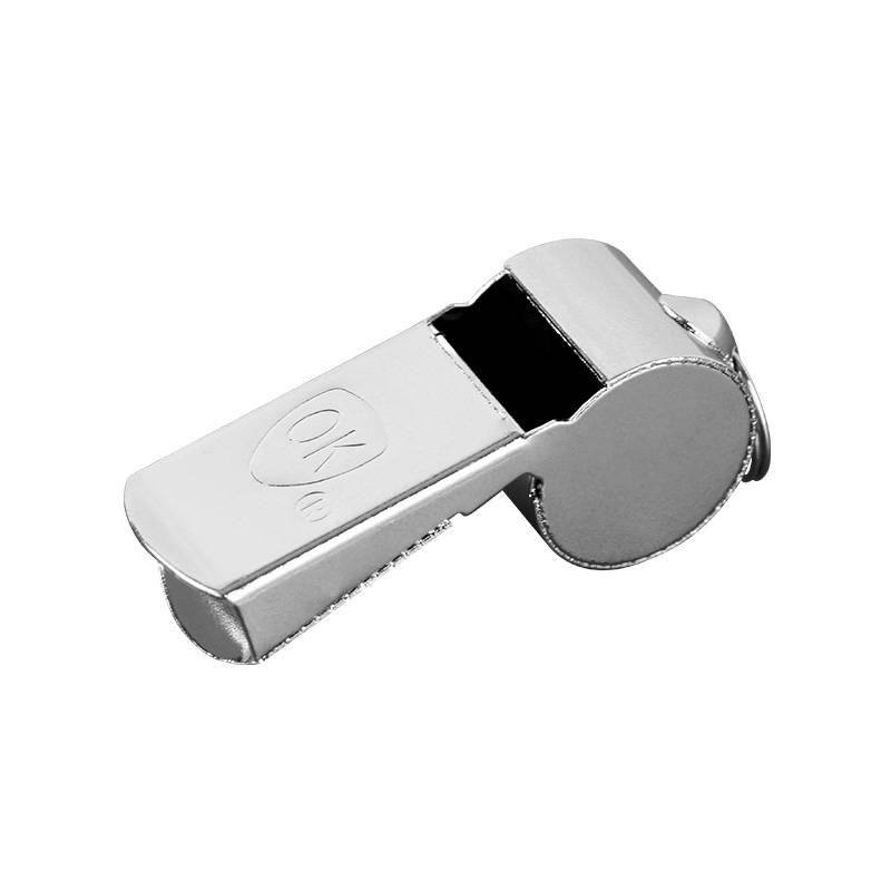 Box metal referee whistle stainless steel survival/lifeborn whistle fire exercise outdoor supplies