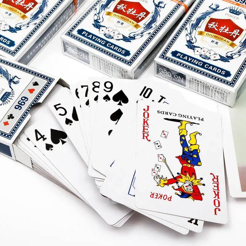 Poker game props home entertainment card board game card fighting landlord thick full box 100 poker cards