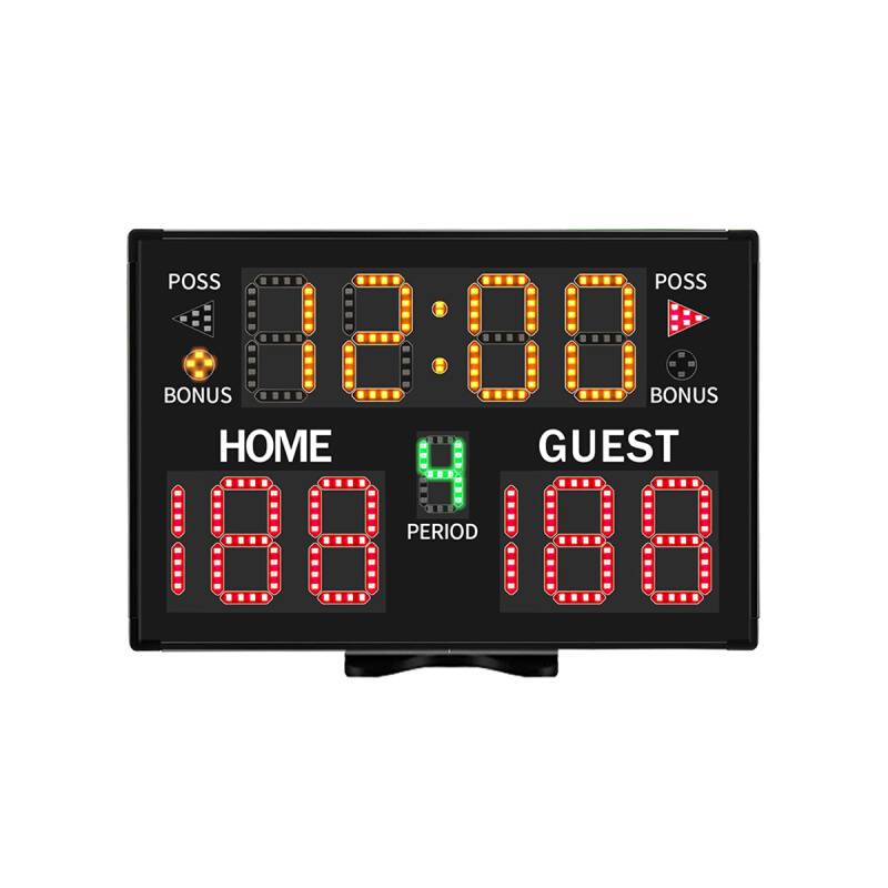 THE ELECTRONIC SCOREBOARD WILL CHARGE THE LED SCORER FOR THE BIG SCREEN GAME