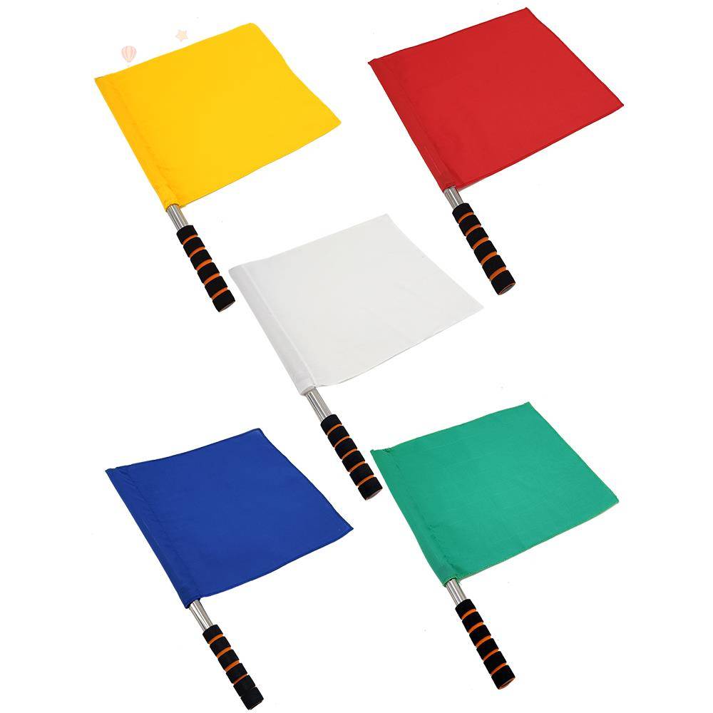 Command flag traffic command flag integrated vehicle traffic signal flag football side referee flag track and field competition flag