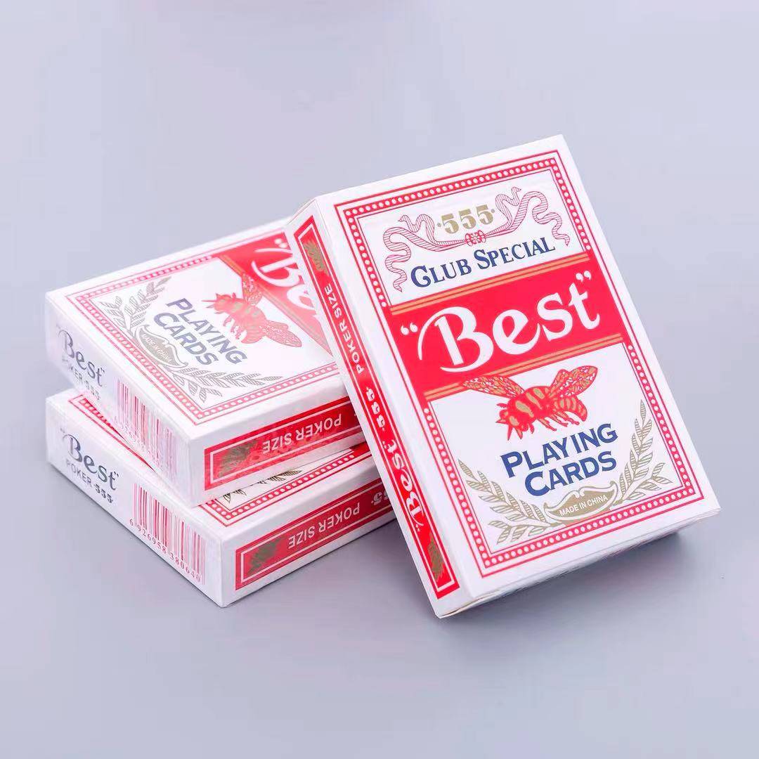 Poker brand new product festivals festival products adult fighting landlord paper brand paper beer red and blue baccaled Baccarat