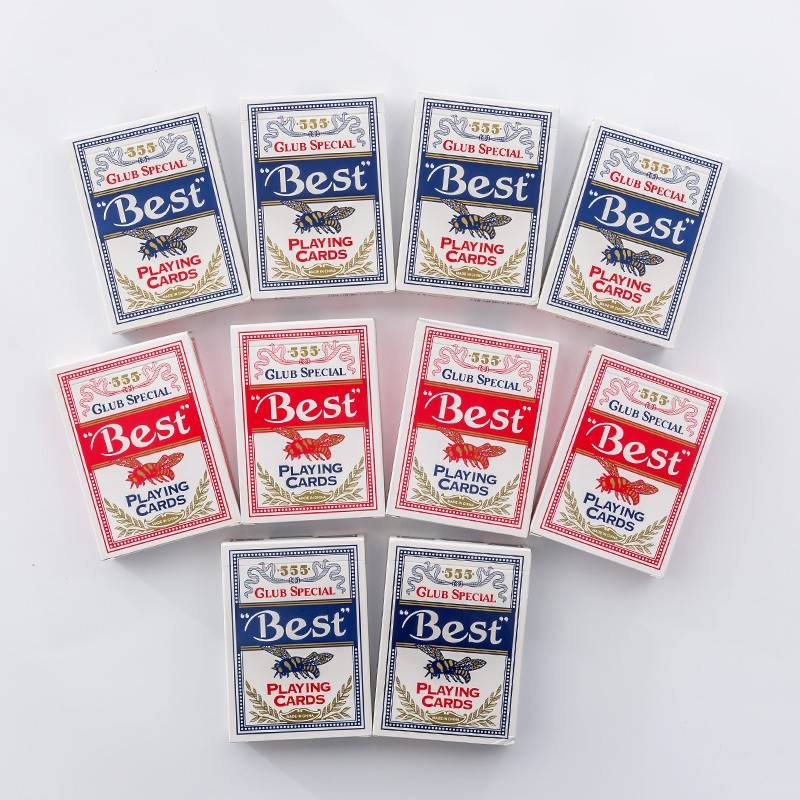 Poker brand new product festivals festival products adult fighting landlord paper brand paper beer red and blue baccaled Baccarat