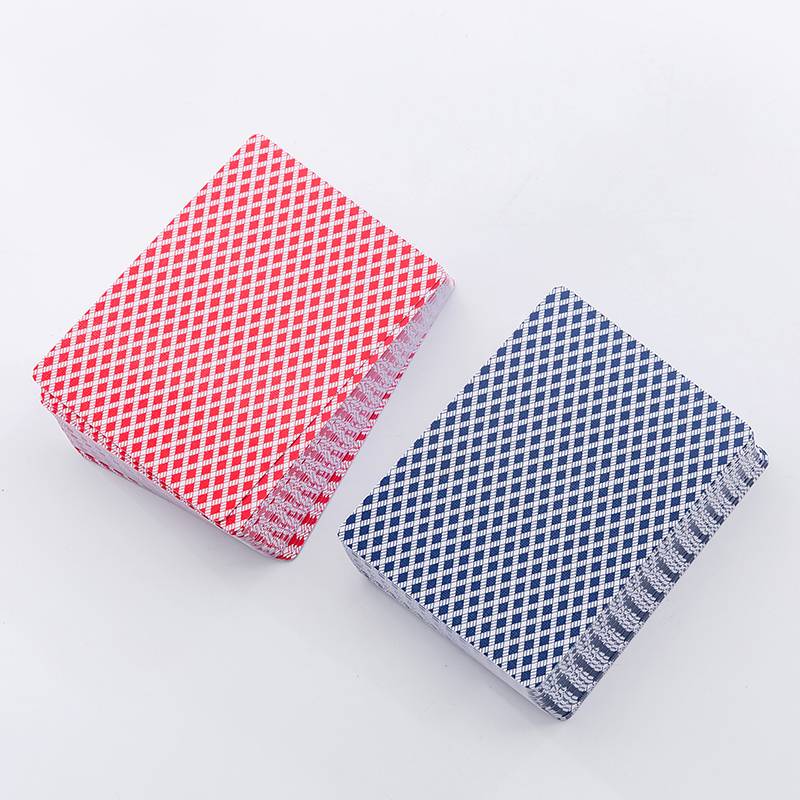 Poker brand new product festivals festival products adult fighting landlord paper brand paper beer red and blue baccaled Baccarat