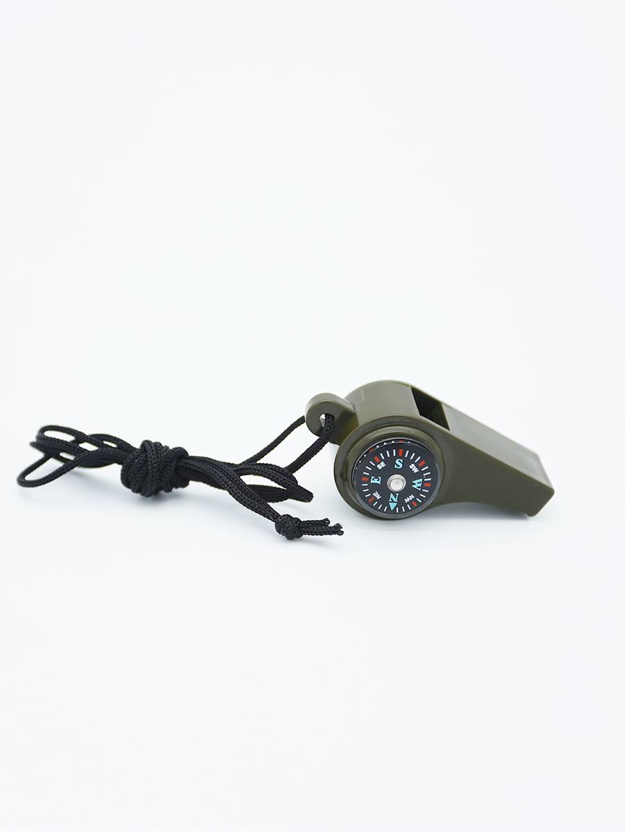 Outdoor life -saving multi -functional whistle referee coach whistle thermometer thermometer three -in -one whistle field emergency whistle