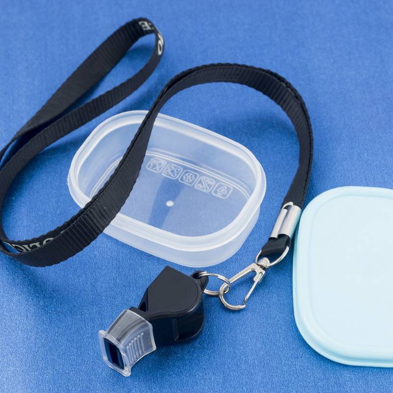Jingkou whistle+box+mouth-+black latch rope