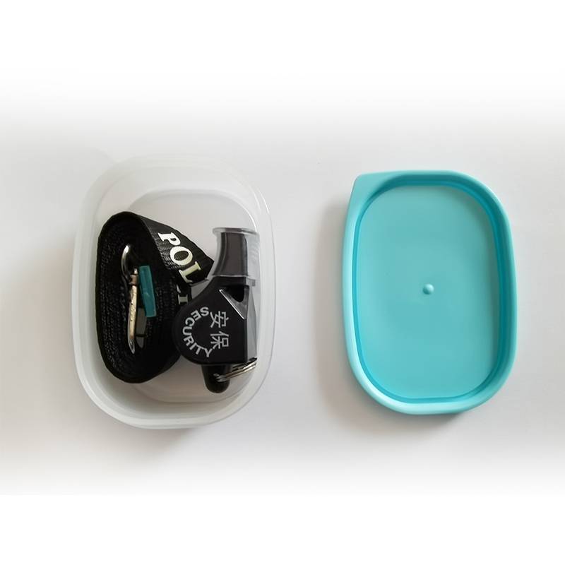 Anbao word whistle+box+mouth-+black latch rope