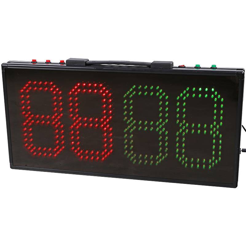 Tianfu competition electronic football replacement card FB5202 four LED pause signs scoring scoring referee supplies