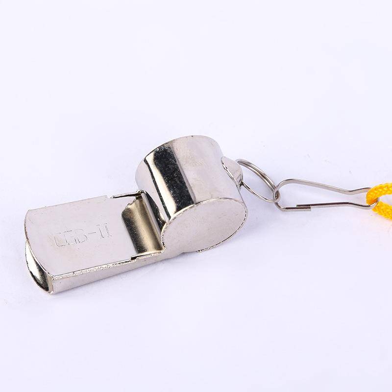 Tribune whistle, metal whistle, sports whistle, sports supplies, leash, 201 stainless steel whistle