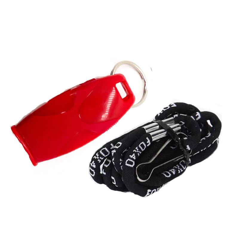 Red bag gum whistle (paper card installation)