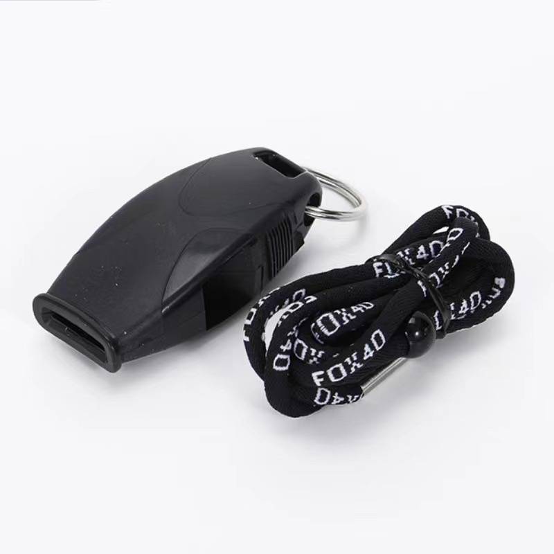 Black bag gum whistle (paper card installation)