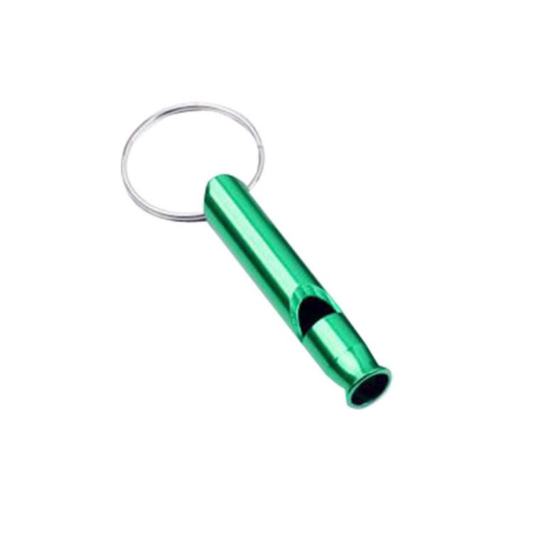 Can be used for outdoor aluminum alloy survival whistle emergency referee tent accessories climbing emergency whistle