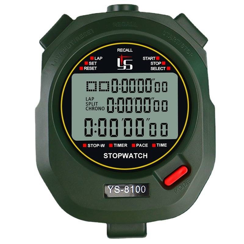 Yi Shengjun Green Electronic Spike Package Training Coach Tracks and Field Fitness Magic Characters can be shut down and mute