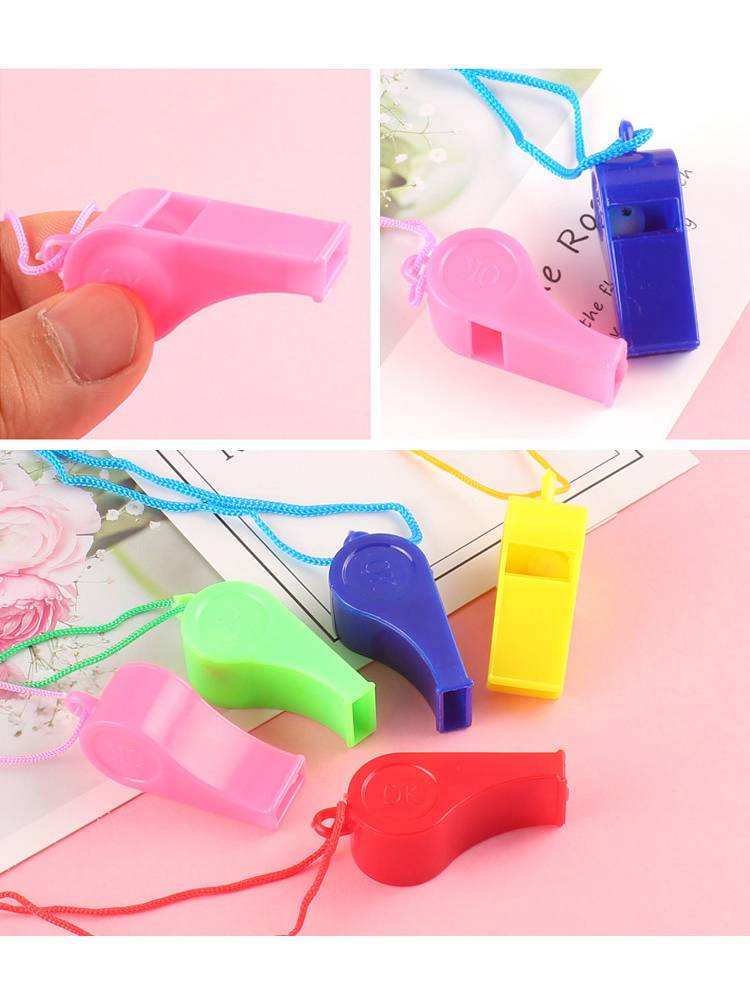 Children's toys whistle whistle, fire plastic sports teacher outdoor sports referee training kindergarten gift