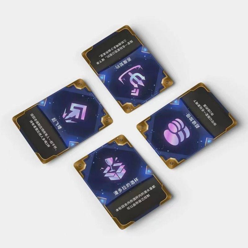 Drinking Yiheiks Drinking Card Gold Cup Battle Gold Shovel Genting Game Drinking Drinking Game Brand Waterproof