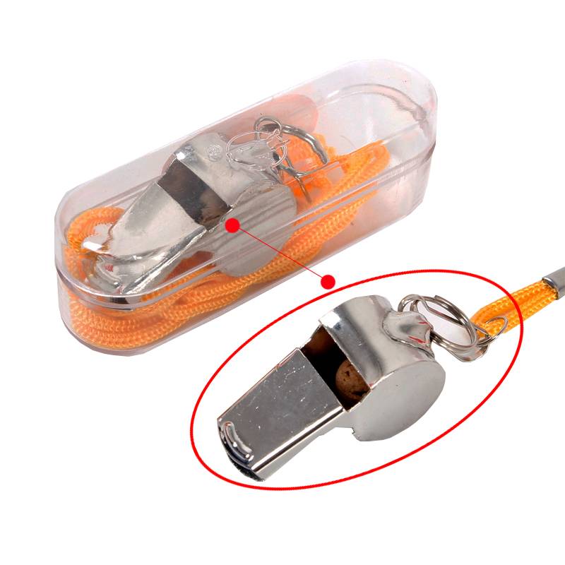 1 metal mouth whistle