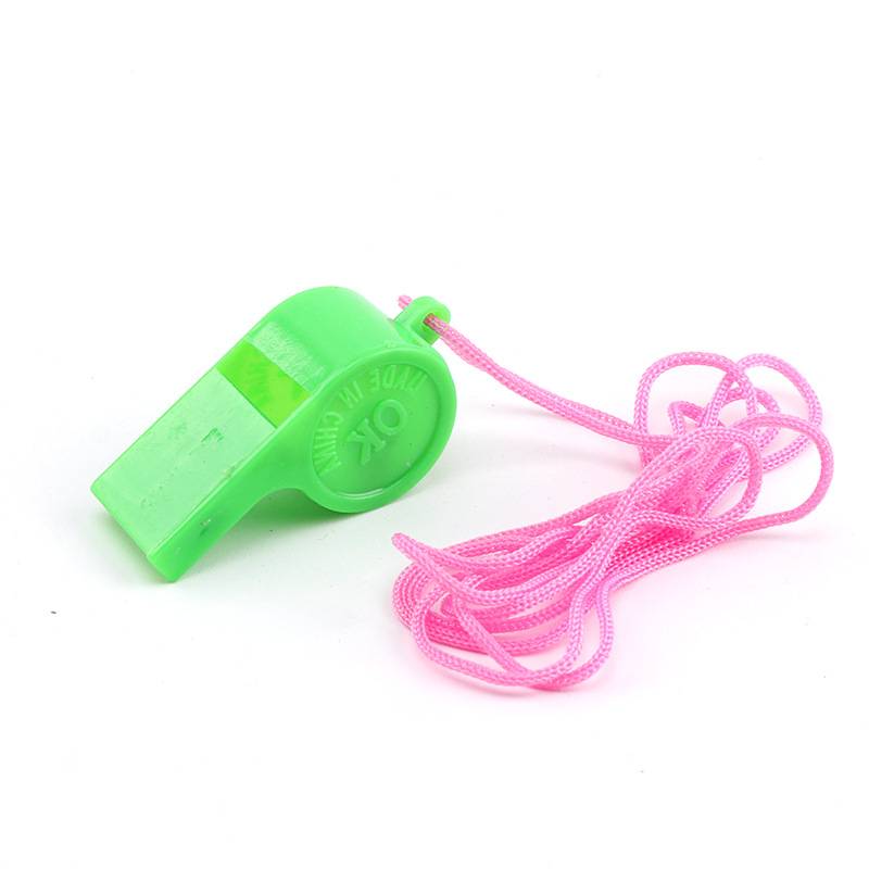 Children's sports goods plastic whistle toys cheer referee whistle, children's promotion toys