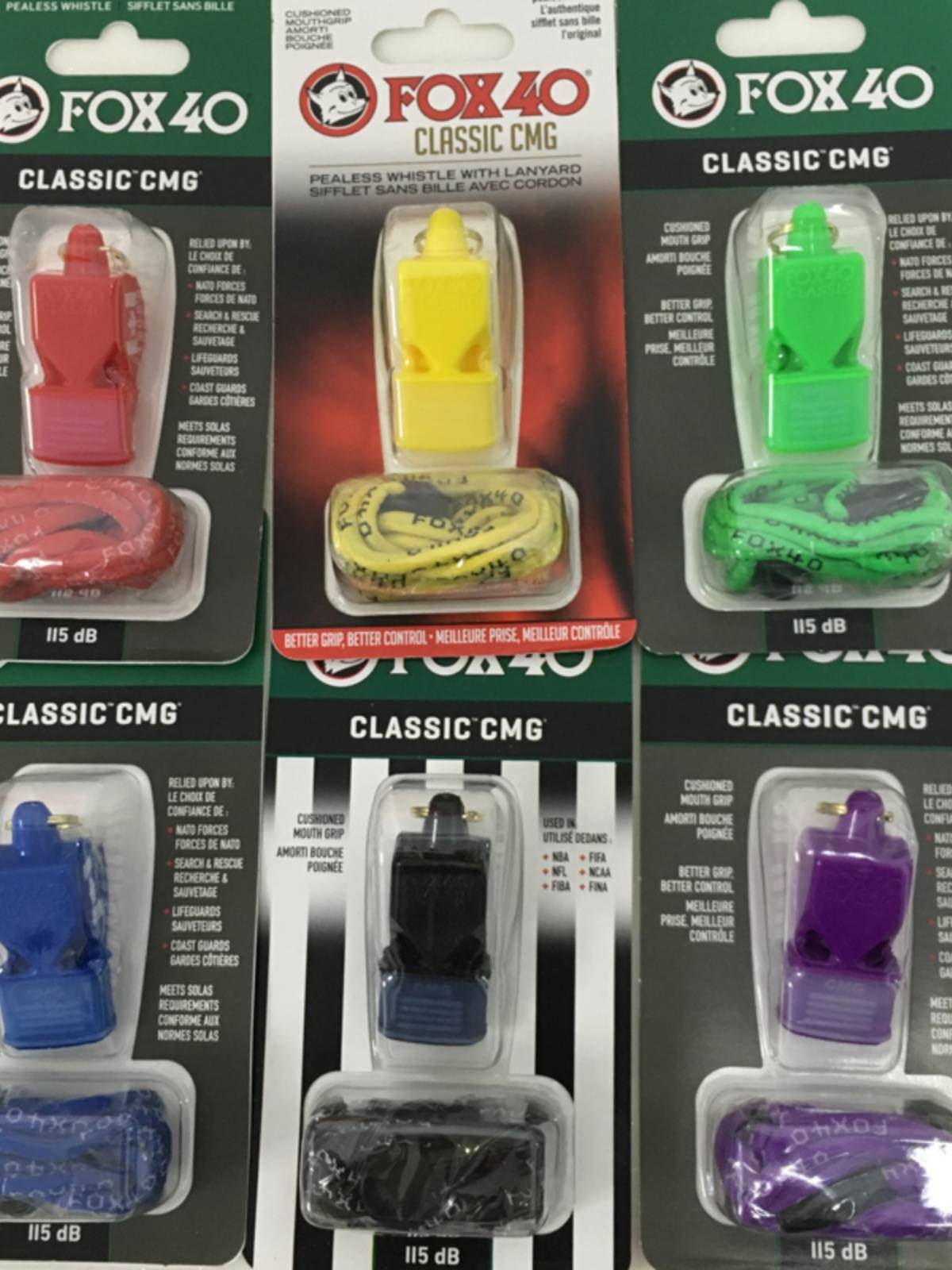 Importing new outdoor packagings for sports coaches in Fox40 Fox/Foots