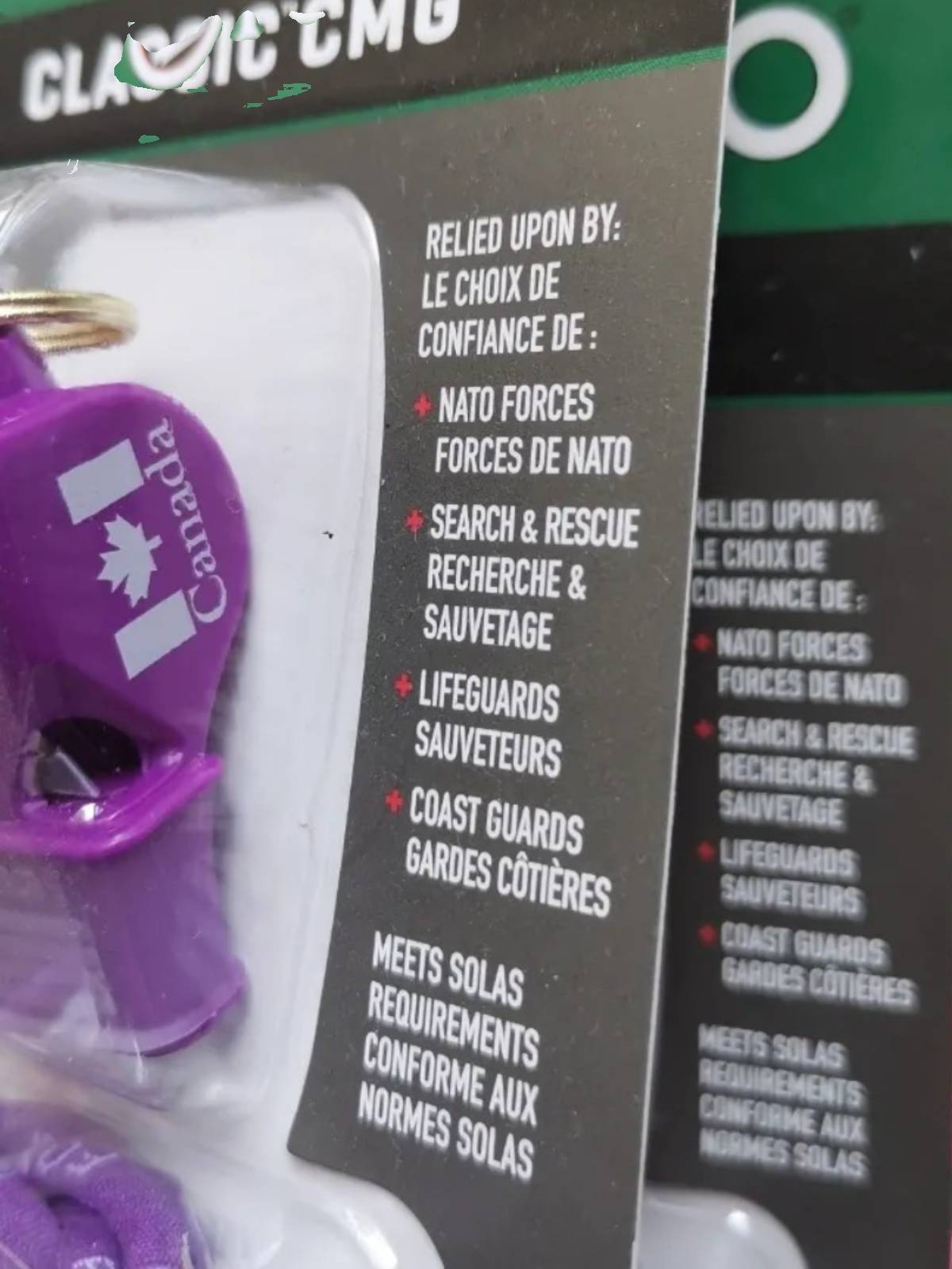 Importing new outdoor packagings for sports coaches in Fox40 Fox/Foots