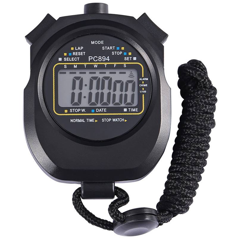 Electronic Stone Wicker Chronograph Erganic Sports Travel Track Training Gym Student Competition Waterproof Plot Waterproof Wicker