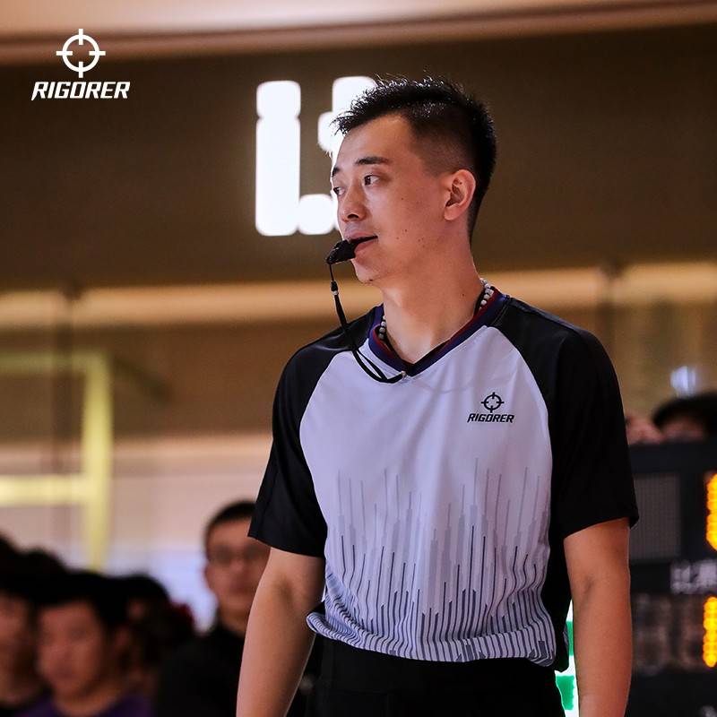 Persistent CUBA referee T -shirt men's short -sleeved fashion sports summer thin college professional basketball short Tsuk