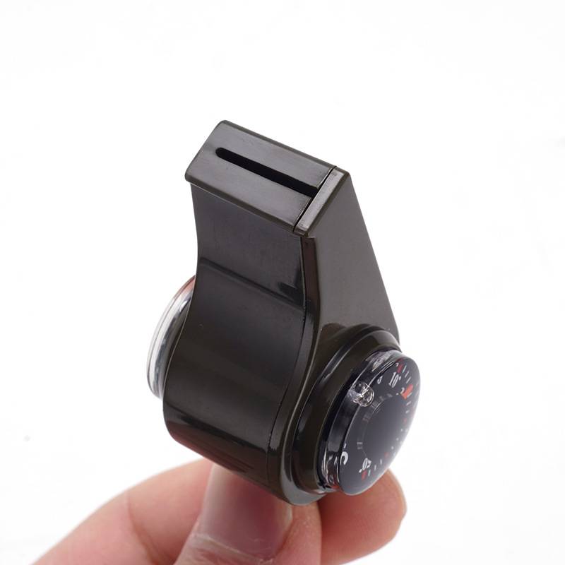 Outdoor lifeline whistle multi -functional survival whistle referees coach whistle thermometer thermometer three -in -one emergency whistle