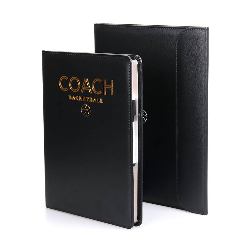 Basketball equipment referee coach supplies folding basketball tactical board magnetic suction can be rubbed and written command board explanation board