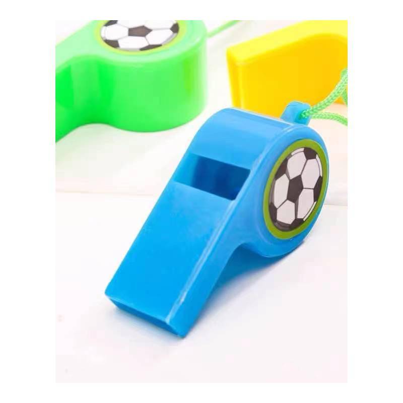 New plastic whistle, cheering whistle, referee lanyard competition, children's toy survival cartoon baby