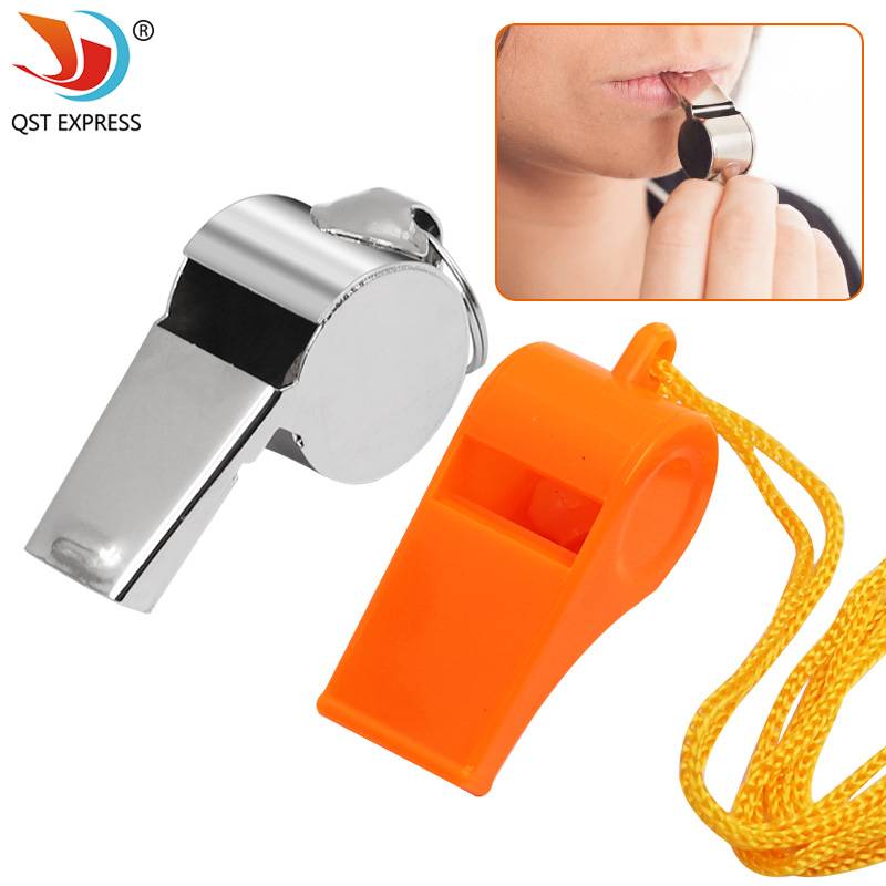 Plastic whistle metal whistle Children's toy sports cheer -off whistle contest Judge whistle sporting supplies