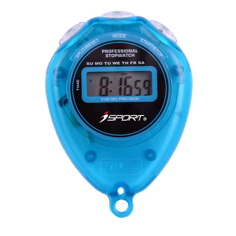 Factory direct supply multi -function electronic stopwatch referee motion dedicated chronograph watch blue ball football planet JG018
