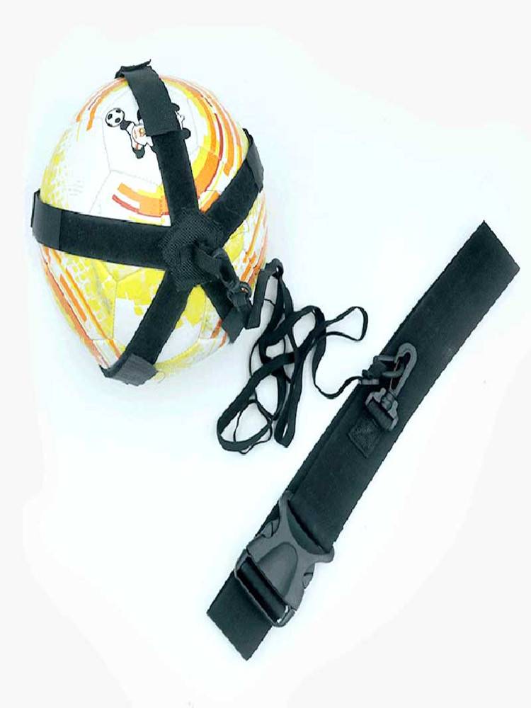 Adult primary and secondary school children's football training equipment auxiliary equipment auxiliary ball control ball ball training back bounce band belt pocket bag