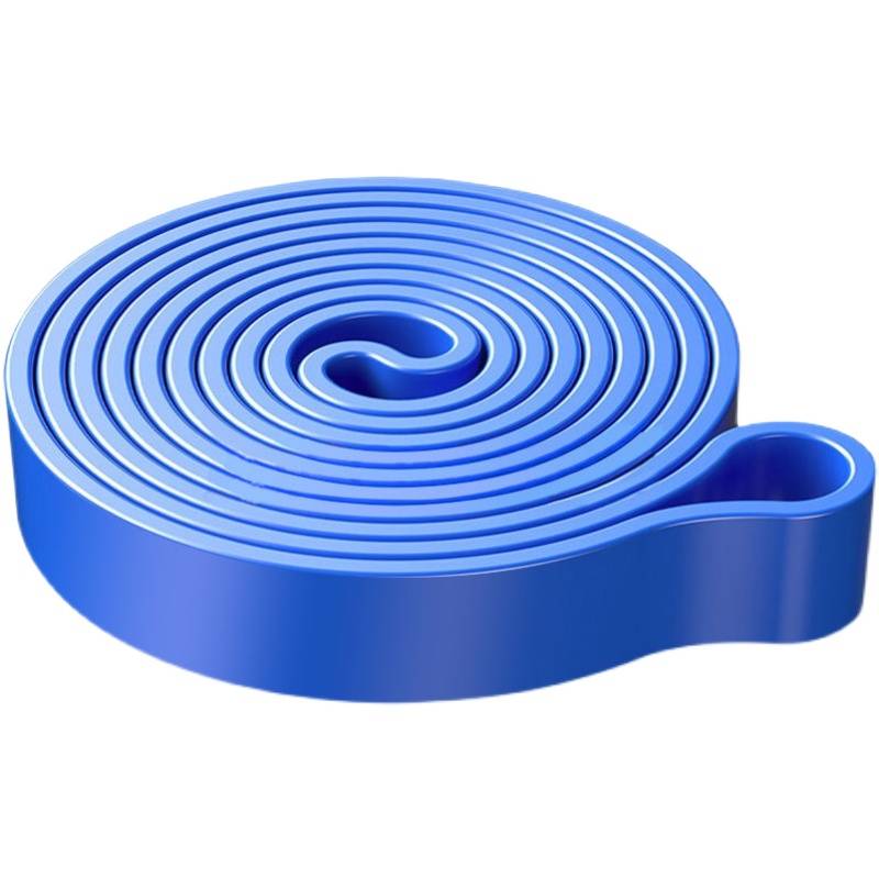 Elastic band fitness men's resistance zone strength training female yoga tension with flat rubber bands to help upward