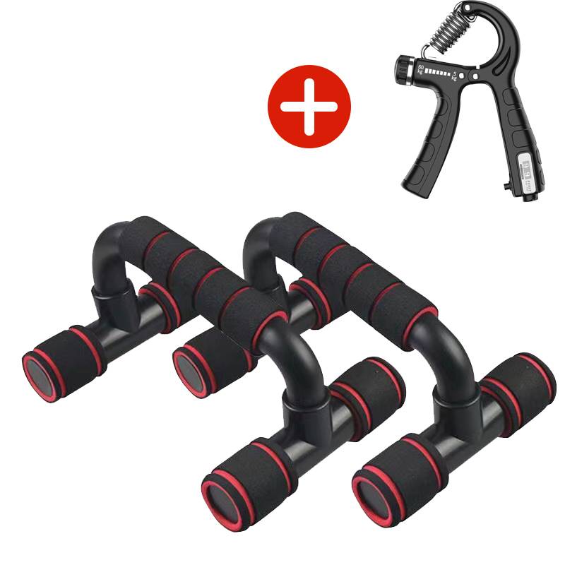 H -shaped push -up bracket [1 pair]+counting grip force [1]