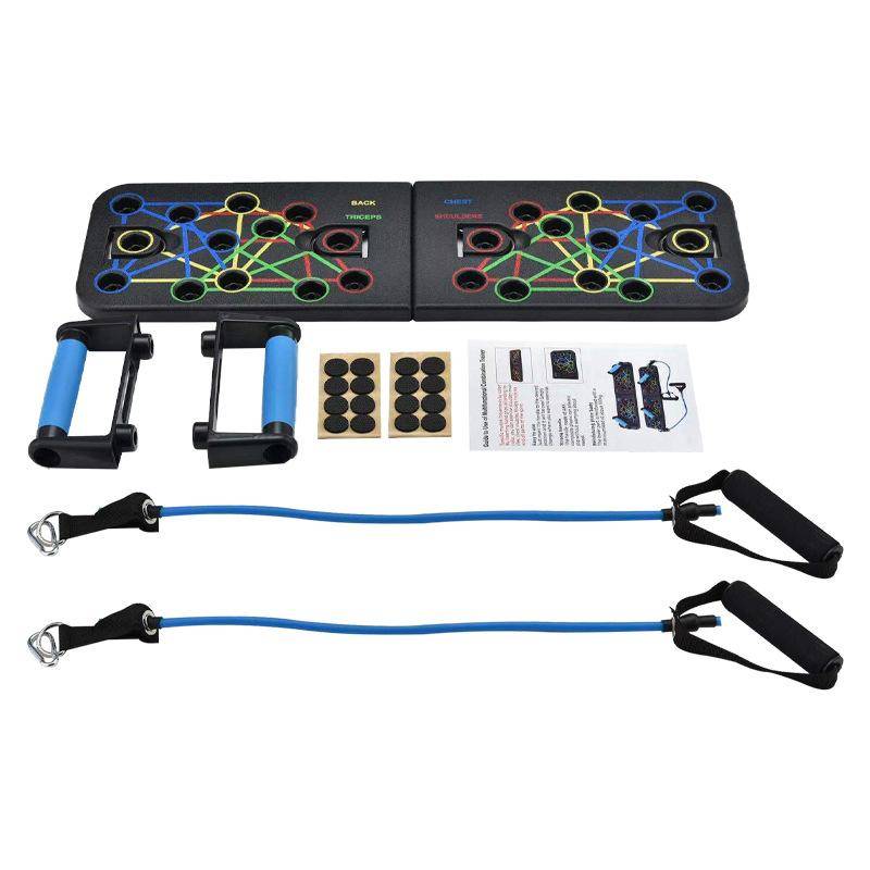 Slotting support plate bracket Fitness equipment Household training multifunctional practitioner auxiliary men's thoracic and abdomen muscle muscles