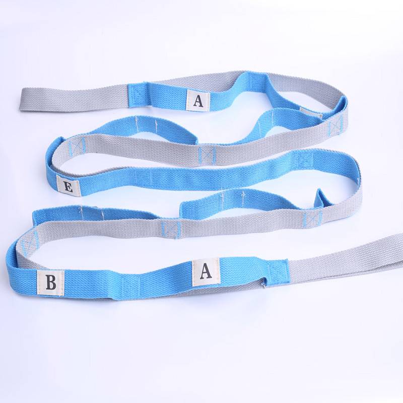 2.5 meters 12 yoga stretch bands of fitness auxiliary stretching training rope Pula no chrysanthemum rope