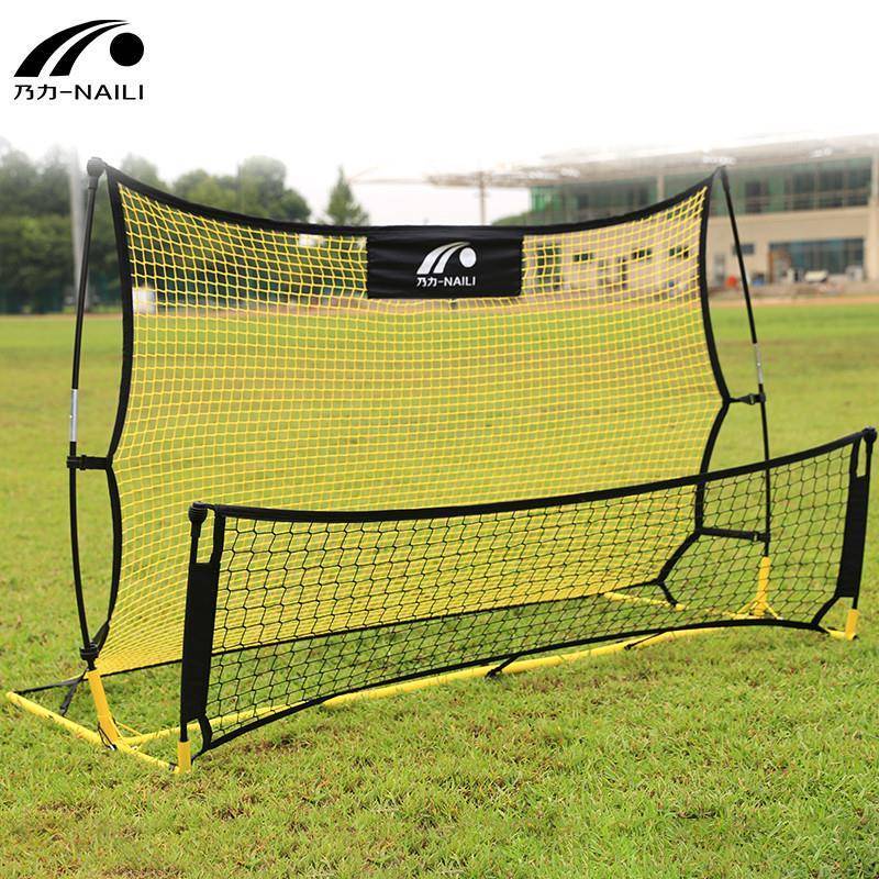 Soccer training backnets, portable backball training aids, football door practice networks