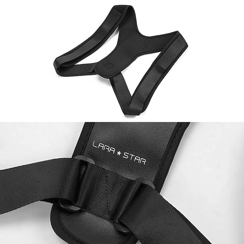 Laura Star 1211 Fitness Training Opening Camel Corporal Correction Correction Bringing Men and Women Open Breast Terminal Back Training Belt