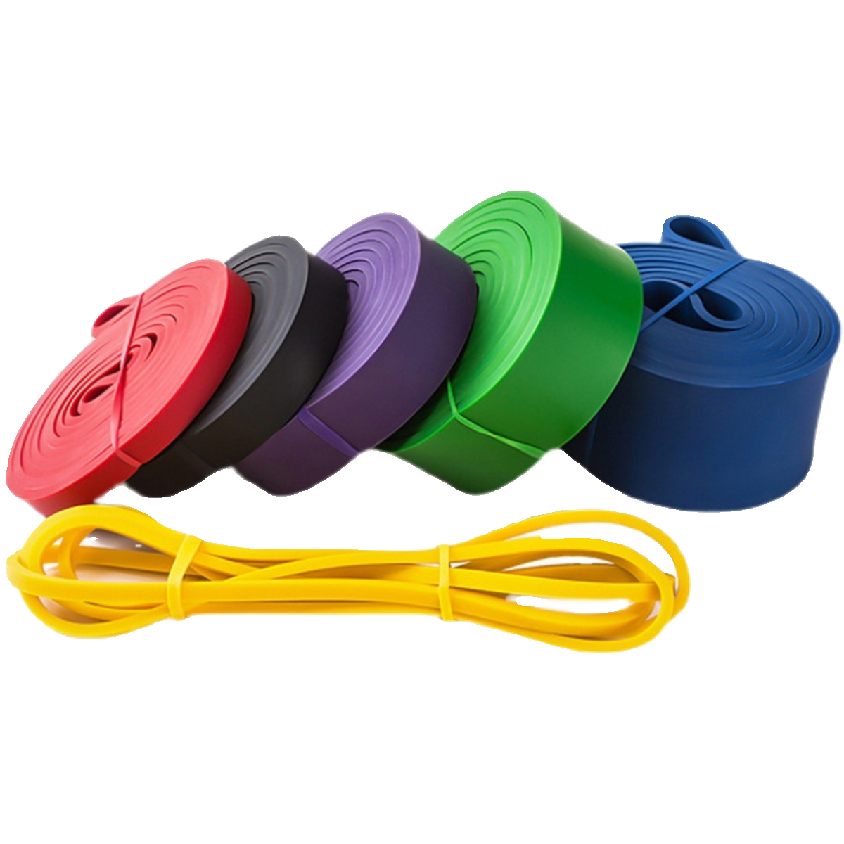 Fitness elastic ring elastic band resistance belt squat loading body to assist training elastic band tension ring