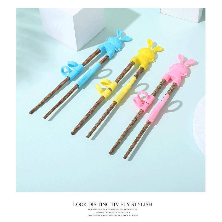 Baby Learning Chopsticks Baby Learn Eat Training Quick Kuangzi Junior Chopsticks Aid to correct chopsticks