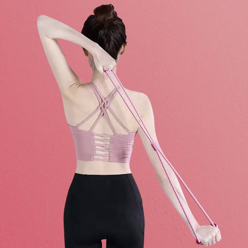 8 -character Labor Female Family Fitness Elastic Brews Yoga Equipment Eight -character Rope Opening Beauty Back Movement Stretching Arms