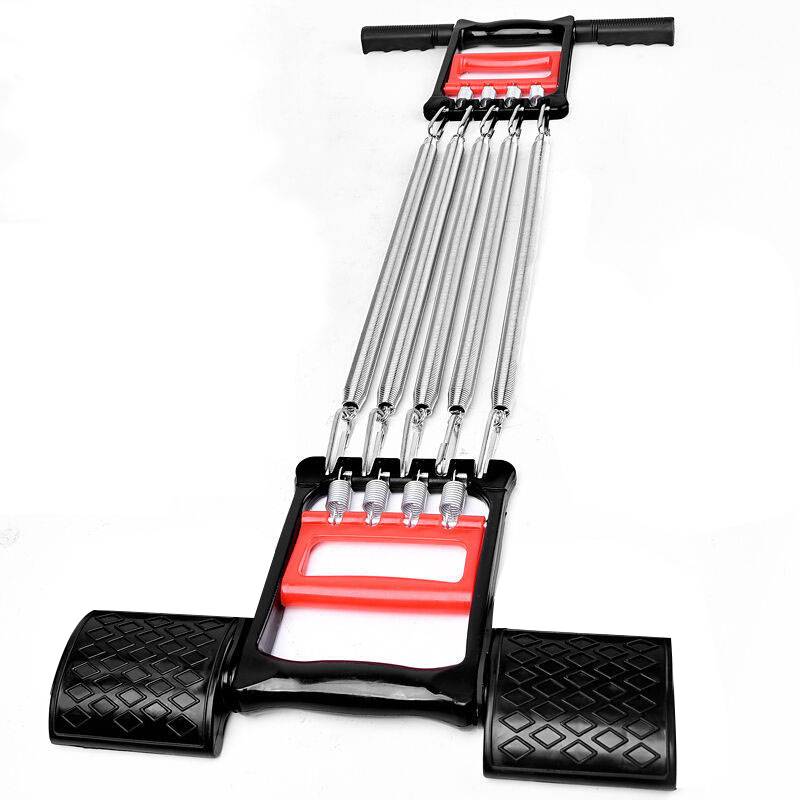 Spring foot pedal tensor expander Men's family fitness equipment upper lying up to sitting auxiliary exercise training arm