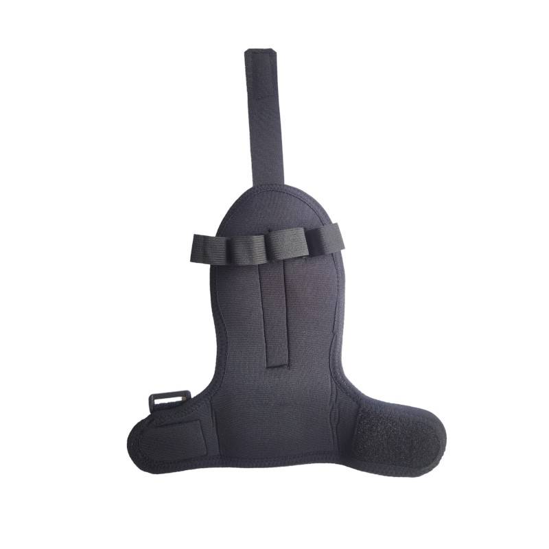 Auxiliary pneumatic paraplegic rehabilitation kit for fixed gloves